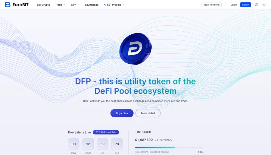 EarnBIT — Earn System and Staking Pool