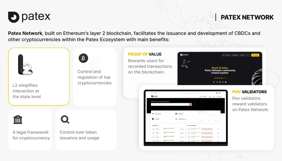 Patex – Patex Network: an Ethereum layer-2 for CBDC issuance