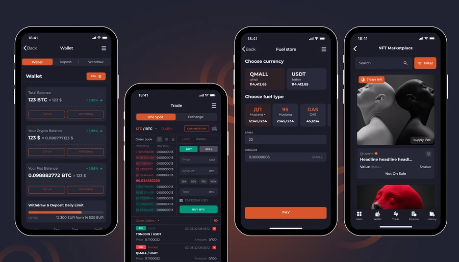Qmall — iOS and Android apps