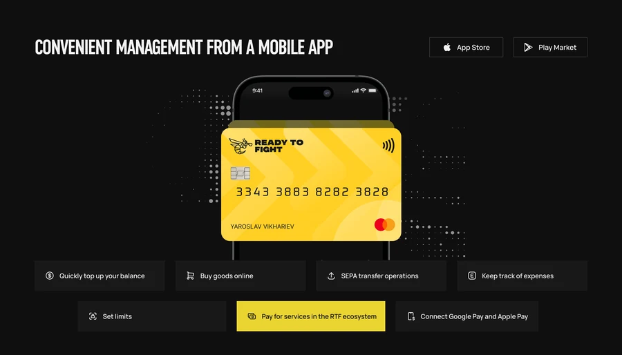 Ready to Fight — RTF Payment System and Ready to Pay