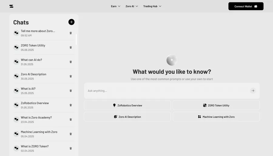 Zoro — Zoro AI Chat